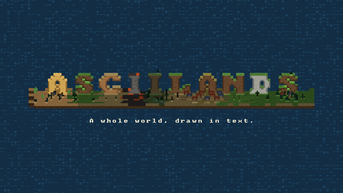 Asciilands — creator’s cover