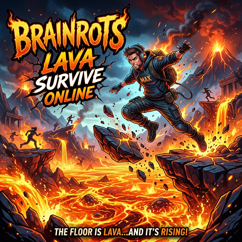 Brainrots Lava Survive Online
