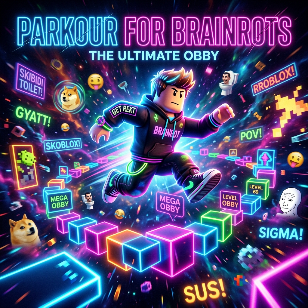 Parkour For Brainrots